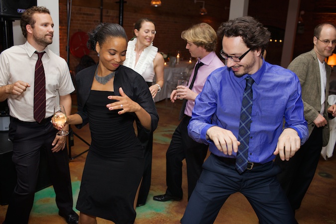 dancing this bride and groom